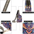 thumbnail image 6 of FORMRS Womens Crossbody Sling Bag Travel Daypack Shoulder Chest Backpack, Geometric Eagle, 6 of 7