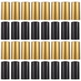 thumbnail image 3 of 200Set Wine Bottle Seal Heat Shrinkable Caps Black Golden Round for Home Use, 3 of 4