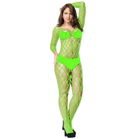 

Simplmasygenix Women s Lingerie Lace Sexy Clearance Sexy Womens Lingerie Fishnet Open Crotch Seamless Mesh Netting Stockings Chemise Hollow Out Babydoll Bodysuit Sleepwear