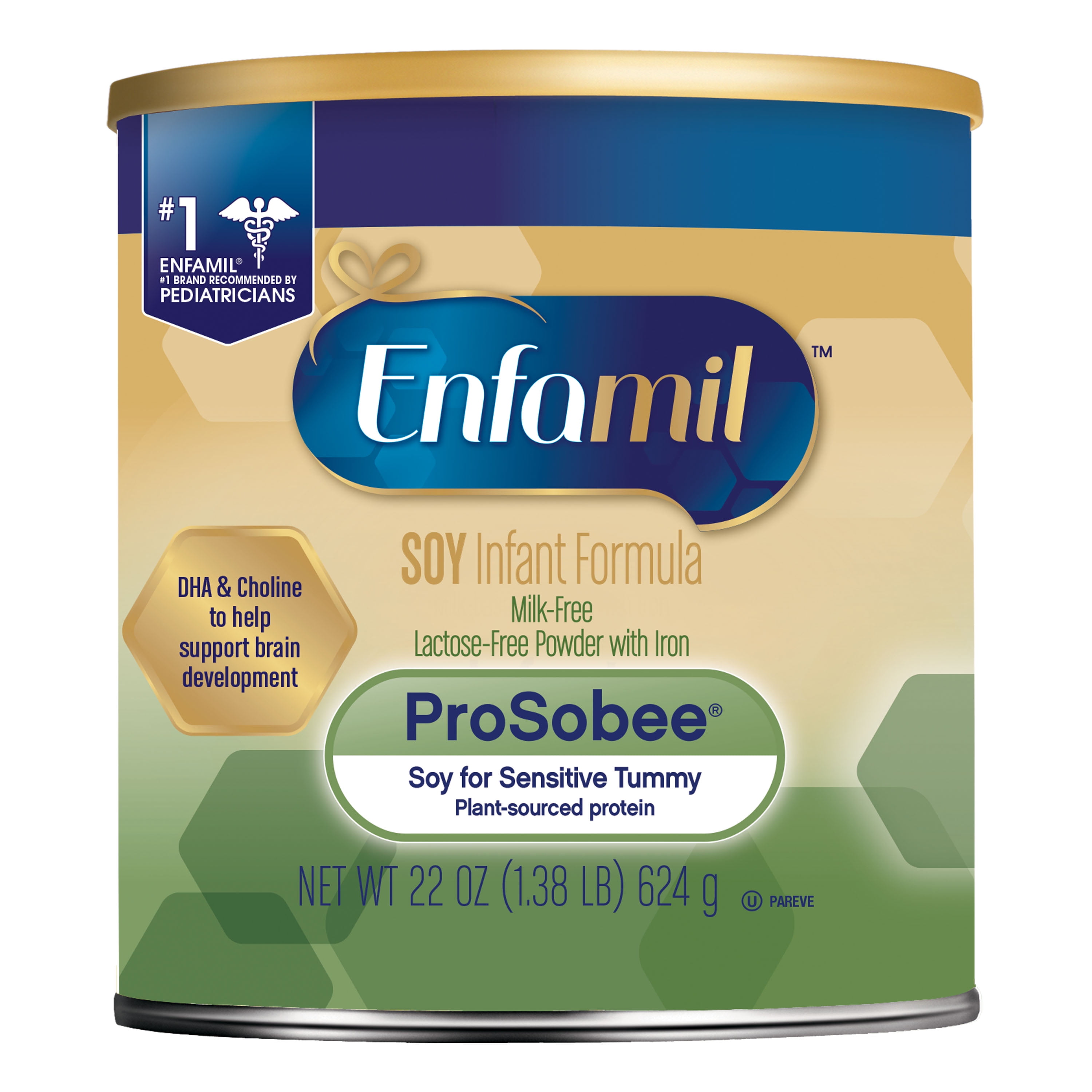 Enfamil ProSobee Soy-Based, Lactose 