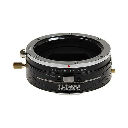 UPC: 0847372044986 | Fotodiox TLTROKR-EOS-FXRF Tilt & Shift Lens Mount Adapter for Canon EOS Fujifilm Fuji Camera Body