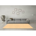 thumbnail image 3 of Ahgly Company Indoor Rectangle Solid Orange Modern Area Rugs, 2' x 5', 3 of 4