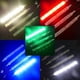 thumbnail image 4 of 15Pcs 10cm Impermeable Azul 5050 Luces de Tira Llevadas Dc 12V Caravana Coche, 4 of 5