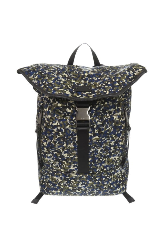 Pre-Owned Fendi Camouflage 7VZ011 Nylon Backpack/Daypack 1372FENDI Men's (Good)