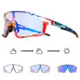 thumbnail image 1 of Gafas de sol polarizadas para deportes al aire libre, lentes de ciclismo para hombre y mujer, con protección UV400, TR-90 qiuyongming unisex, 1 of 2