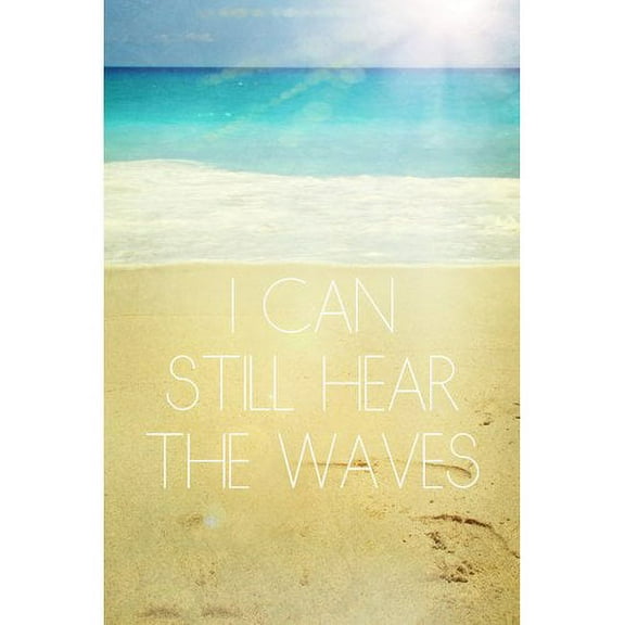 Marmont Hill "I Can Still Hear the Waves" Sylvia Cook Painting Print on Canvas