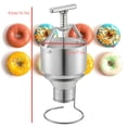 thumbnail image 2 of SHZICMY Alu Donut Dispenser Doughnut Cake Dropper Maker Depositor Plunger Hopper Manual, 2 of 8