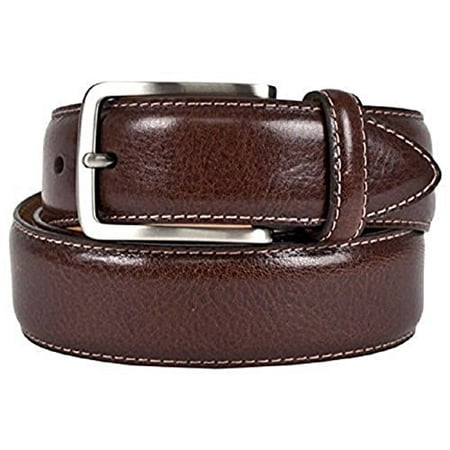 Kirkland Signature Italian Leather Full-Grain Leather Belt (brown, (Sally Kirkland Best Of The Best)
