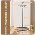 thumbnail image 3 of Toystoory Estante para cucharas giratorio de 360 grados, fácil de organizar para la cocina, hecho de acero inoxidable. Almacenamiento y organización del hogar gris, 3 of 6