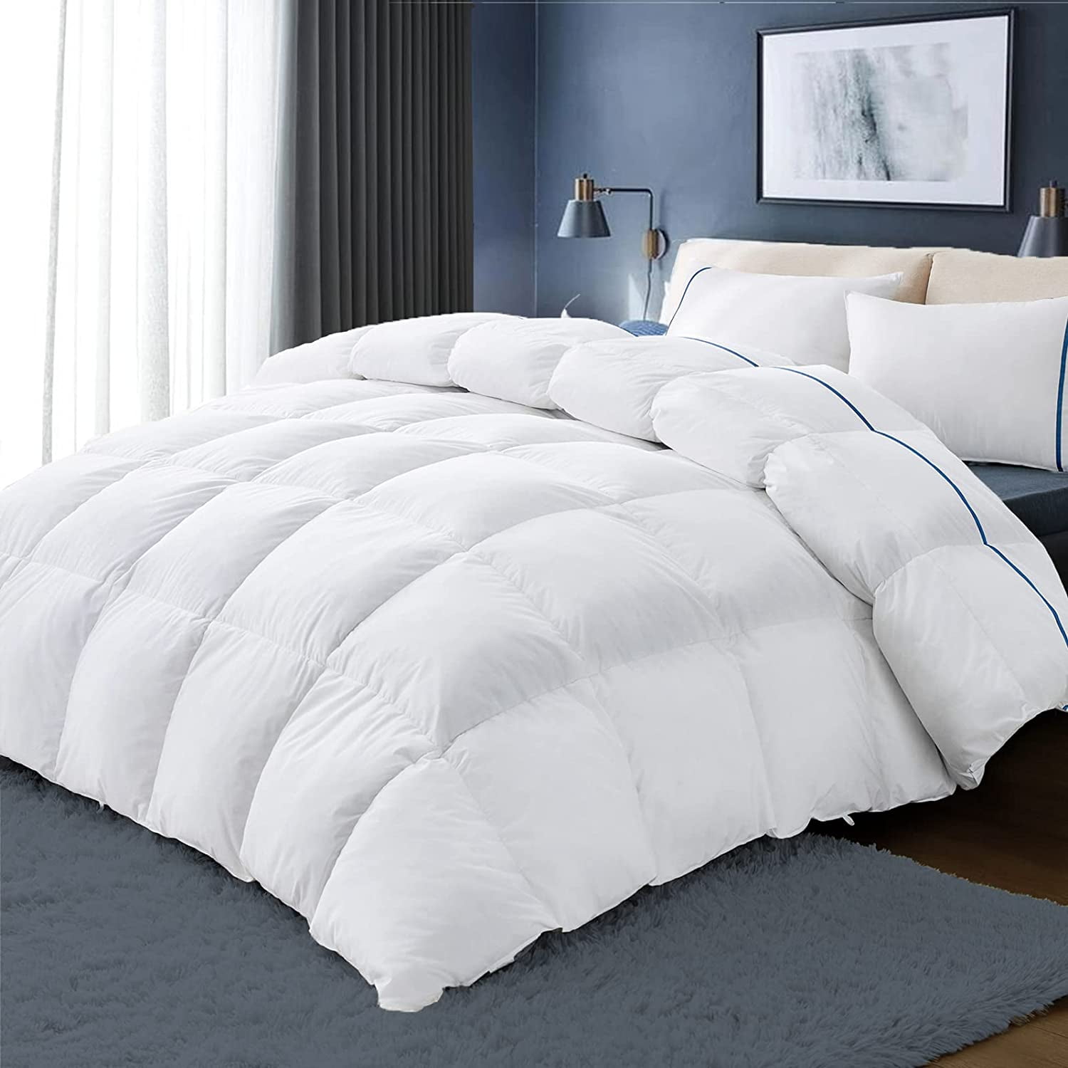 Down Comforter Queen Size Hotel Collection Fluffy Down Comforter Full