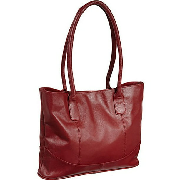 AmeriLeather - Casual Leather Handbag - Walmart.com - Walmart.com