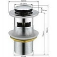 thumbnail image 5 of Rarida Universal Sink Drain for Stylish Bathrooms Chrome Pop-up Drain with Overflow, 5 of 5