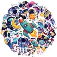 thumbnail image 2 of 35pcs-50pcs Cute Astronaut Stickers Space Stationery Stickers Planet Kids Stickers for Laptops Suitcases Phones, 2 of 9