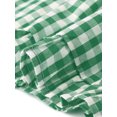 thumbnail image 5 of Agnes Orinda Women's Plus Size Boxer Shorts Ruffle Shorts Elastic Waist Drawstring Summer Casual Lounge Cute Short with Pocket 4X Dark Green, 5 of 6