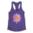 thumbnail image 3 of Purple Lotus Flower Tank Women -Image by Shutterstock, Female x-Large, 3 of 4