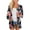 Navy, variant on Herrnalise Women's Lightweight Open-Front Cardigan Sweater Women's Flowy Kimono Cardigan Open Front Dress Printed Chiffon Blouse Loose Tops