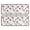 Cow and Shape White Pattern, variant on Cow and Shape White Pattern Anti Fatigue Kitchen Rugs Set Of 2, Non Slip Washable Decorative Floor Mats for Sink Laundry and Home Use, 17"x47"