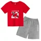 thumbnail image 3 of Conjunto de 2 piezas de camiseta y pantalones cortos para niños y niñas, camiseta deportiva de verano, camiseta de manga corta de algodón, ropa para niños de 2 a 10 años con estampado de dibujos anima, 3 of 5