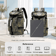 A-camouflage Sports Duffel Backpack with Laptop Compartment and Shoe ...