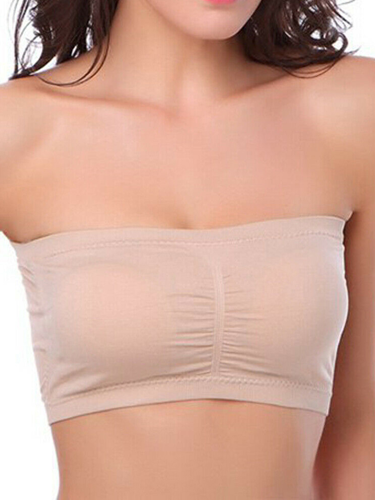 strapless workout bra