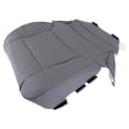 thumbnail image 4 of HUOEPU Driver Side Bottom Replacement Perforated Leather Seat Cover and Foam Cushion Gray Compatible with Chevrolet Silverado, for GMC Sierra 1500/2500HD/3500HD 2014-2019, 4 of 17
