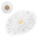 thumbnail image 5 of Decoración de plumas, plumas tejidas a mano, accesorios de tiro blancos, plumas tejidas a mano hechas a mano con cuidado, 5 of 8