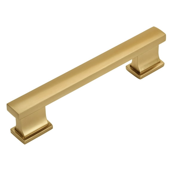 Cosmas 702-3.5GC Gold Champagne Contemporary Cabinet Hardware Handle Pull - 3-1/2" Inch (89mm) Hole Centers