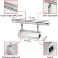 thumbnail image 2 of Energy Saving Bathroom Vanity Light, Pull Chain Switch for Instant Control, Waterproof Design for Safe Bathroom Use, Soft White Light with Adjustable Lighting Angle, 2 of 5