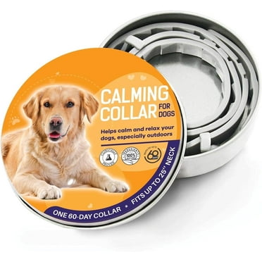 Calming Collar for Dogs – 25-Inch Adjustable Pheromone Collar for Anxiety Relief – 60-Day Use – Natural Stress & Fear Reduction for Small, Medium, and Large Breeds