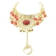 thumbnail image 2 of de metal con adorno de joyería para danza del vientre para de rojo Hugo Pulseras de Danza del Vientre, 2 of 10