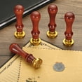 thumbnail image 6 of Uxcell Alphabet Q Wax Seal Stamp Initial Letter Sealing Wax Stamp Retro Removable Brass Head Wooden Handle, Style 2, 6 of 6