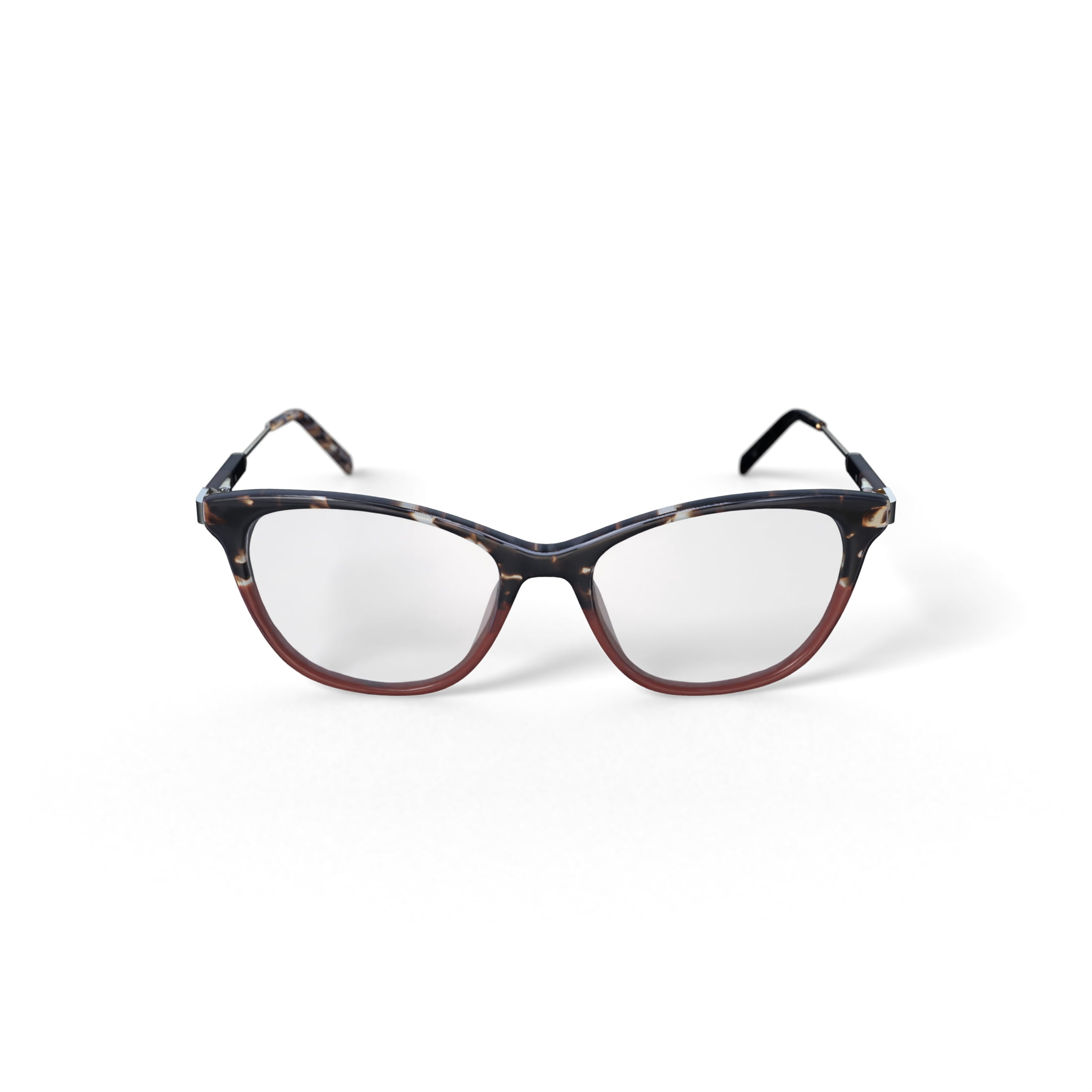 Flower Women's Blossom Prescription Eyeglasses with Case, Brown Tortoise