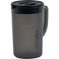 thumbnail image 1 of Jarra grande transparente con tapa xinyu 2,7 L Para bebidas agua jugo té helado limonada, 1 of 6