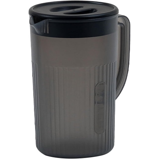 Jarra grande transparente con tapa xinyu 2,7 L Para bebidas agua jugo té helado limonada