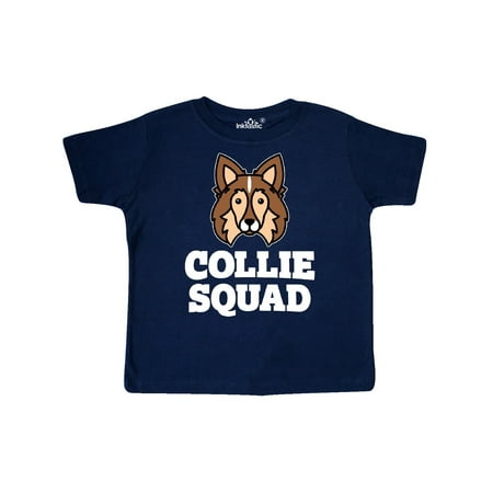 

Inktastic Dog Collie Squad Gift Toddler Boy or Toddler Girl T-Shirt