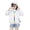 a-114White18, variant on Boys Kids Hooded Long Sleeve Windbreaker Jacket With Rainbow Zipper Pocket Casual Lightweight Coat For Toddlers Spring Summer Outdoor Activities Versatile Top