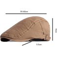 thumbnail image 2 of CoCopeaunts Newsboy Hats for Men Berets Cotton Ivy Newsboy Flat Cap Spring Summer Artist Painter Beret Hat Adjustable Cabbie Hat, 2 of 8