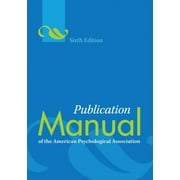 APA Style Series: Publication Manual of the American Psychological Association (Edition 6) (Paperback)