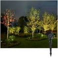 thumbnail image 4 of Source de Lumière Remplaçable Lampe de Pelouse Lampe de Sol D85mm Support de Lampe GU10 Intégré Lampe d'Éclairage de Jardin Arbre, 4 of 4