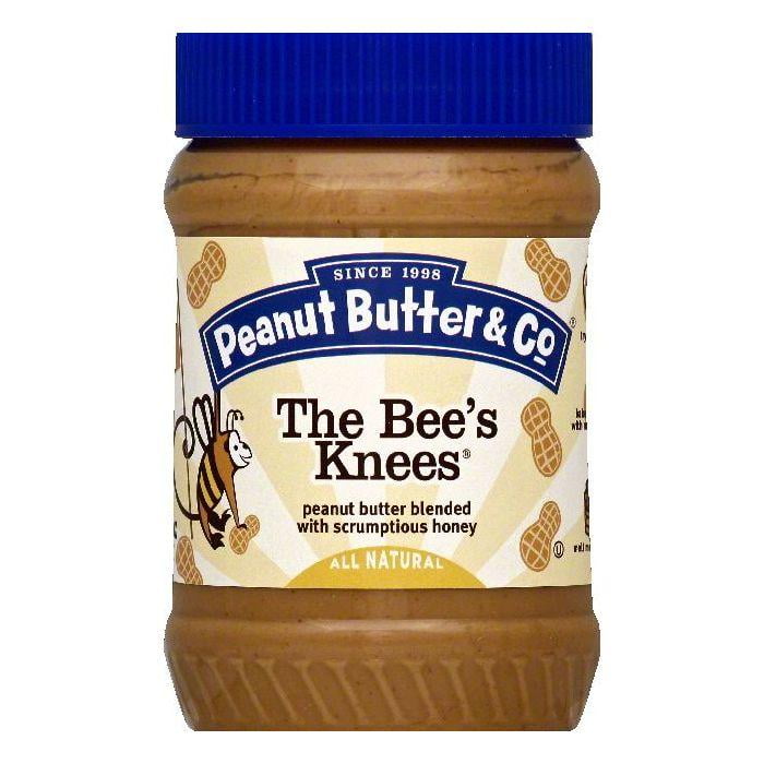 Peanut Butter & Co The Bee's Knees Peanut Butter, 16 OZ (Pack of 6