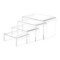 thumbnail image 3 of ZLight Easy To Assemble Acrylic Clear Showcase Stand Exhibitions Retail And Personal Displays Riser Display Shelf, 3 of 6