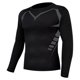 thumbnail image 1 of Sudadera de entrenamiento para hombre, camisa de manga larga ajustada de secado rápido, ropa deportiva para correr al aire libre y Fitness, 1 of 8