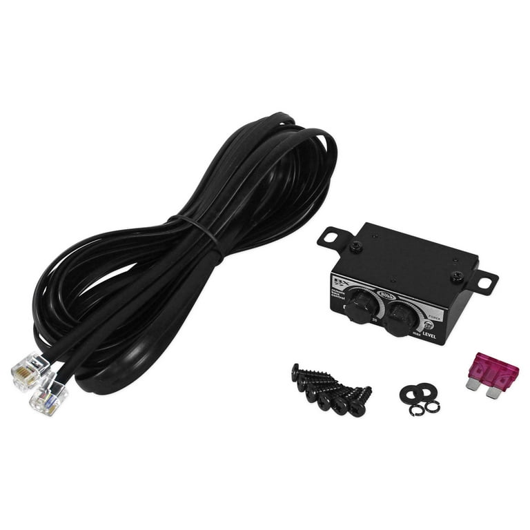 Boss BX55 2/3Way Car Electronic Crossover+Bass Remote+17 ft