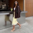thumbnail image 6 of DREAM PAIRS Women's Slingback Heels Pointed Toe Block Heel Pumps Closed Toe Adjustable Strap Office Work Dress Shoes for Daily Wear, 6 of 7