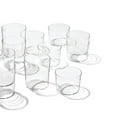 thumbnail image 6 of Oneida Entertain 365 12-Piece Clear Glass Stackables Drinkware Set, 6 of 10