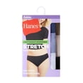 thumbnail image 6 of Hanes Bikini 6-Pack Panties Comfort Flex Fit Microfiber Stretch Womens Underwear, 6 of 7