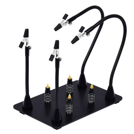 

Helping Hands Third Hand Non-Slip Base with Weighted Base Helping Hand for Electronic Repair Assembly Hobby