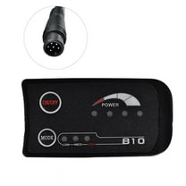 6PIN S810 E-Bike Meter LED Display 36V UART for Electric Bike Electric Bicycle Meter