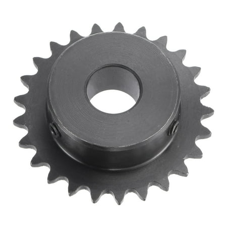 

Uxcell 25 Teeth Sprocket 1/4 Pitch 14mm Bore Carbon Steel with Set Screws