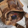 thumbnail image 3 of Large Capacity Canvas Messenger Bag Bag with Multiple Compartments Casual Bag Women Men Shoulder Bag, 3 of 4